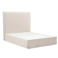 Brighton Slip Cover Queen Bedhead W Valance - Natural Linen -Home Furnishings Store eyJidWNrZXQiOiJ3ZWItbmluamEtaW1hZ2VzIiwia2V5IjoiY2FmZWxpZ2h0aW5nMlwvaW1hZ2VzXC9wcm9kaW1nXC8xNTM3NDlfMS5qcGciLCJlZGl0cyI6eyJyZXNpemUiOnsid2lkdGgiOjEwMDAsImhlaWdodCI6MTAwMCwiZml0IjoiaW5