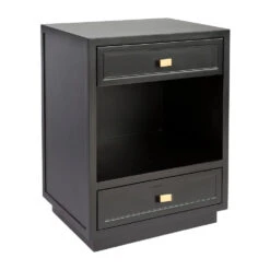 Logan Bedside Table - Black -Home Furnishings Store eyJidWNrZXQiOiJ3ZWItbmluamEtaW1hZ2VzIiwia2V5IjoiY2FmZWxpZ2h0aW5nMlwvaW1hZ2VzXC9wcm9kaW1nXC8xNTM5MDZfMy5qcGciLCJlZGl0cyI6eyJyZXNpemUiOnsid2lkdGgiOjEwMDAsImhlaWdodCI6MTAwMCwiZml0IjoiaW5