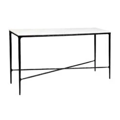 Heston Marble Console Table - Medium Black -Home Furnishings Store eyJidWNrZXQiOiJ3ZWItbmluamEtaW1hZ2VzIiwia2V5IjoiY2FmZWxpZ2h0aW5nMlwvaW1hZ2VzXC9wcm9kaW1nXC8xNTMzNzJfMy5qcGciLCJlZGl0cyI6eyJyZXNpemUiOnsid2lkdGgiOjEwMDAsImhlaWdodCI6MTAwMCwiZml0IjoiaW5