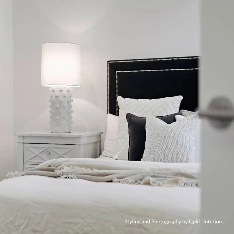 Plantation Bedside Table - Large White 4 Plantation Bedside Table - Large White - Image 2