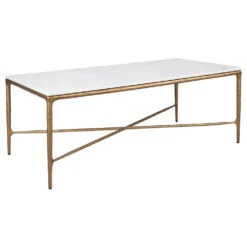 Heston Rectangle Marble Coffee Table - Brass -Home Furnishings Store eyJidWNrZXQiOiJ3ZWItbmluamEtaW1hZ2VzIiwia2V5IjoiY2FmZWxpZ2h0aW5nMlwvaW1hZ2VzXC9wcm9kaW1nXC8xNTQyMTBfMy5qcGciLCJlZGl0cyI6eyJyZXNpemUiOnsid2lkdGgiOjEwMDAsImhlaWdodCI6MTAwMCwiZml0IjoiaW5