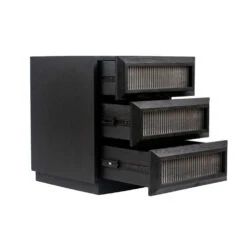 Sebastian Oak Bedside Table - Black -Home Furnishings Store eyJidWNrZXQiOiJ3ZWItbmluamEtaW1hZ2VzIiwia2V5IjoiY2FmZWxpZ2h0aW5nMlwvaW1hZ2VzXC9wcm9kaW1nXC8xNTUxNTBfNS5qcGciLCJlZGl0cyI6eyJyZXNpemUiOnsid2lkdGgiOjEwMDAsImhlaWdodCI6MTAwMCwiZml0IjoiaW5