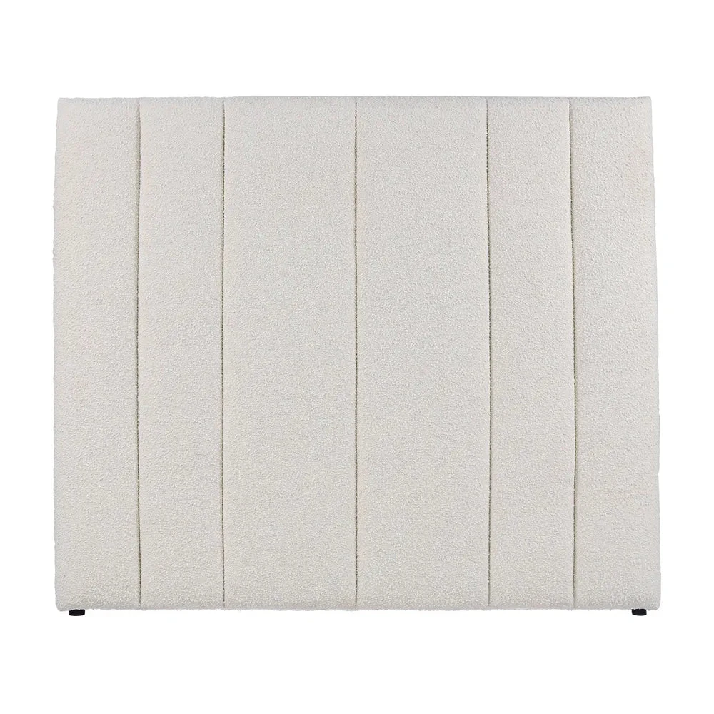 Soho Queen Bedhead - White Boucle 3 Soho Queen Bedhead - White Boucle