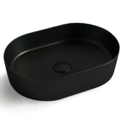 QUAY Matte Ceramic Basin (Oval: 500 X 340 X120mm)