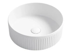 OXFORD Round Matte White Basin 395mm