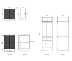 BURLEIGH White Laundy Cabinet With Stone Top Set 1960x600x2100mm (Style C) -Home Furnishings Store eyJidWNrZXQiOiJ3ZWItbmluamEtaW1hZ2VzIiwia2V5Ijoib3R0aW5ld1wvaW1hZ2VzXC9wcm9kaW1nXC85OTMzXzcuanBnIiwiZWRpdHMiOnsicmVzaXplIjp7IndpZHRoIjoxNDAwLCJoZWlnaHQiOjE0MDAsImZpdCI6Imluc2lkZSIsInd