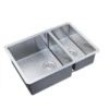 Double Bowl Handmade Stainless Steel Sink 66D 660x450x200mm -Home Furnishings Store hg43jh564kgdfg600x600
