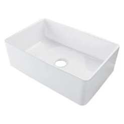 Poseidon Fremantle Ceramic Kitchen Sink 770mm/840mm (Single Bowl) -Home Furnishings Store kcss7702