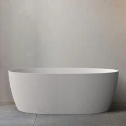 ABS Delta White Free Standing Bathtub