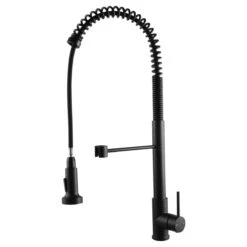 Tall Spring Black Pull Out Kitchen Sink Mixer Tap 12 Tall Spring Black Pull Out Kitchen Sink Mixer Tap -Home Furnishings Store ox1017.km .1