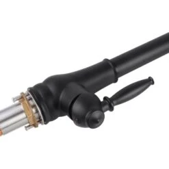 Round Black Vintage Pull Out Kitchen Sink Mixer Tap -Home Furnishings Store ox1018.km 2