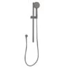 Pentro Gun Metal Grey Round Handheld Shower Rail Set -Home Furnishings Store sr47 1.06
