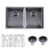 Gun Metal Grey 770x450x215mm 1.2mm Set -Home Furnishings Store twm7 black 1f1d038a ecc5 43d5 9feb bb296a4812ad